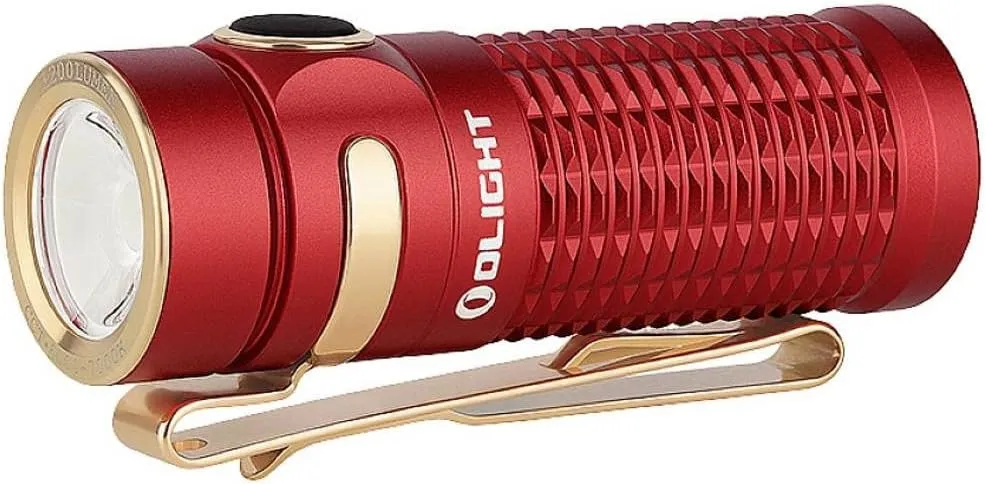 Baton 3 Premium Red LED Torch akkubetrieben 1200lm 33h 53g