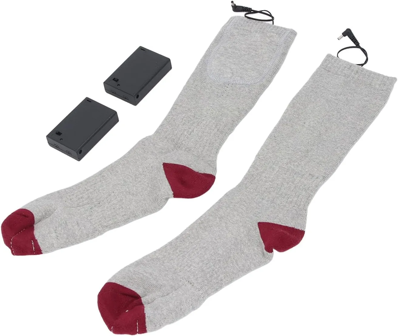 Battery Operated Socks, One Size Electric Heated Socks, Thermal Insulation for Cycling, Skiing, Hiking