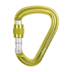 BEAL BE SAFE SCREW CARABINER GREEN