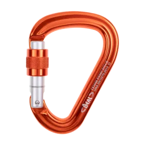 BEAL BE SAFE SCREW CARABINER ORANGE