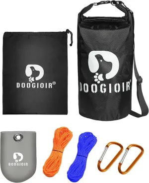 Bear Bag Hanging System, Ultralight Bear Food Bag Hanging Kit for Backpacking and Camping, Includes a Waterproof Bear Bag, Nylon Bag, Paracord Nylon Ropes, Carabiner, Sock and Instructions
