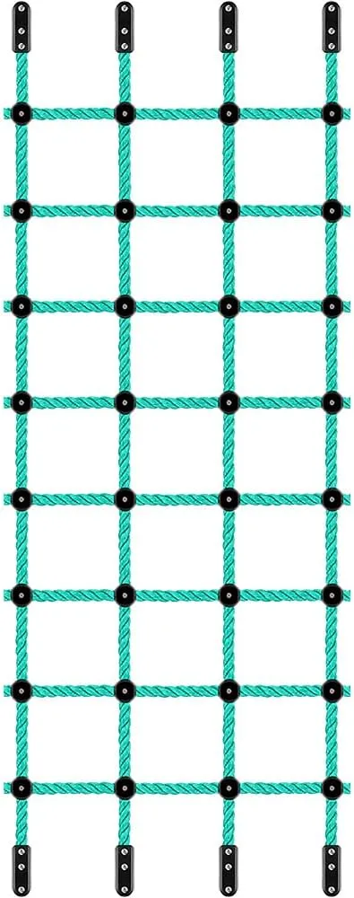 BeneLabel Climbing Cargo Net, 100% Nylon Material Rope Ladder, 30" x 108"
