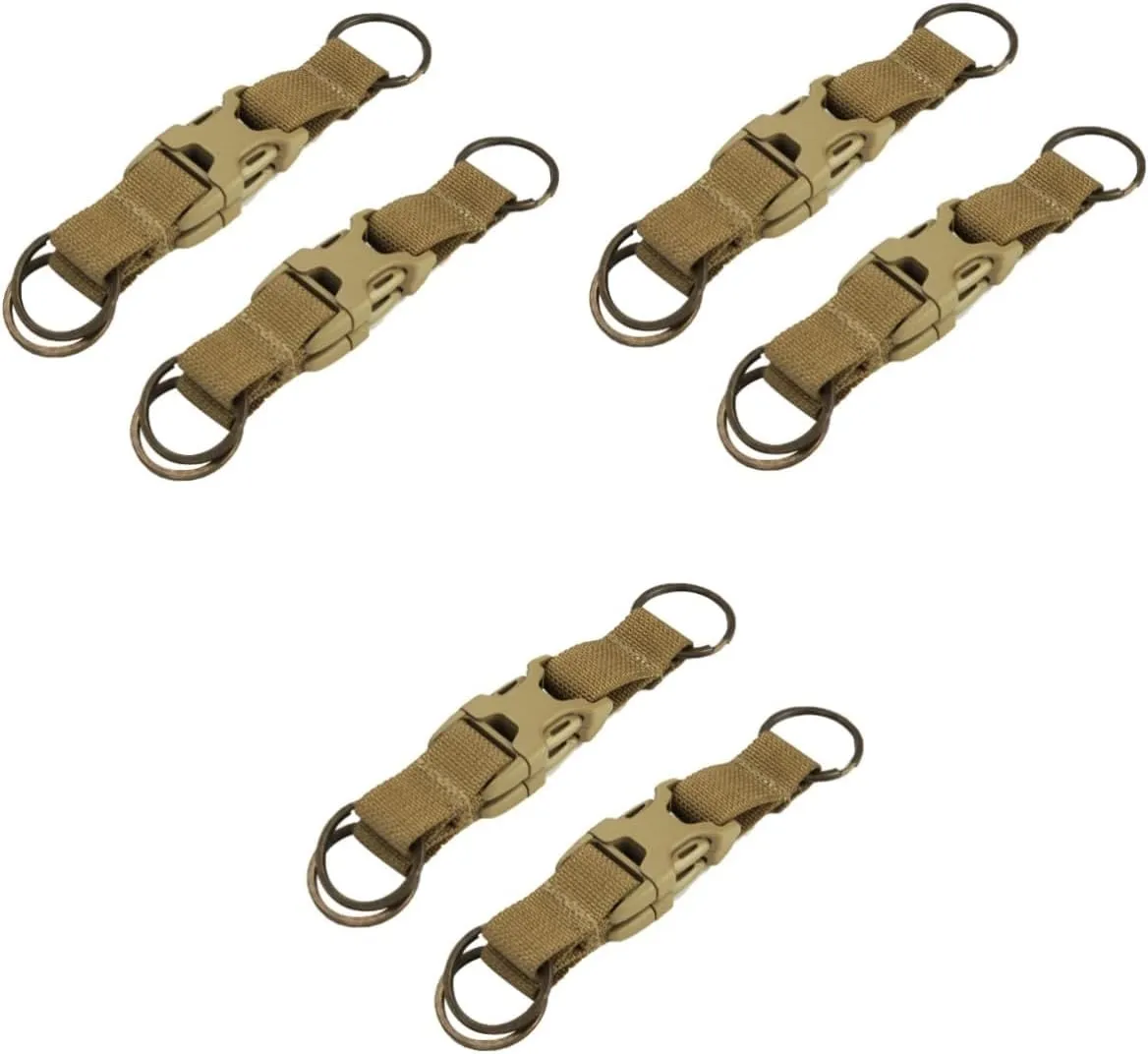 BESPORTBLE Bag Buckle Carabiner Clip Large Utility Rack Chain Cam Strap S Hooks Cords Winch Tey Large Cable Ties