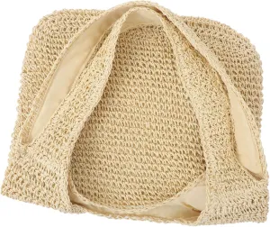 BESPORTBLE Weaving Bag Fashion Tote Bag for Women Shoulder Purse Stylish and Large Capacity