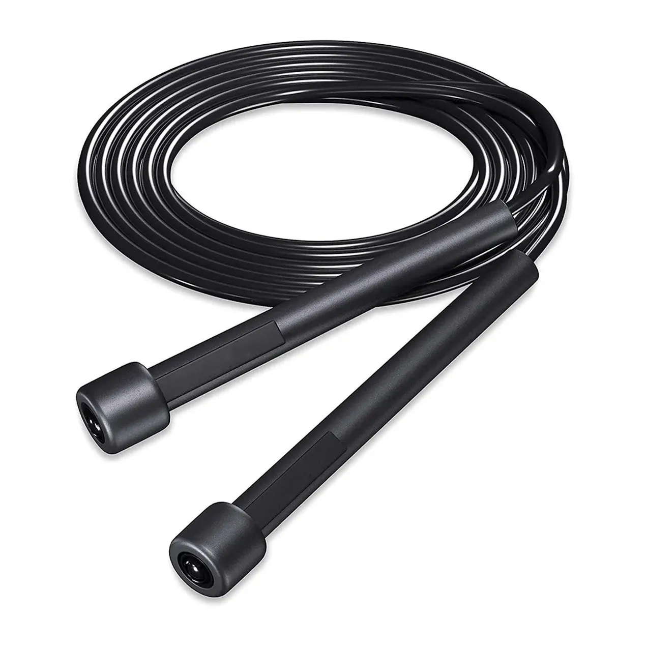 Black Skipping Rope – Adjustable, Durable & Perfect for Cardio