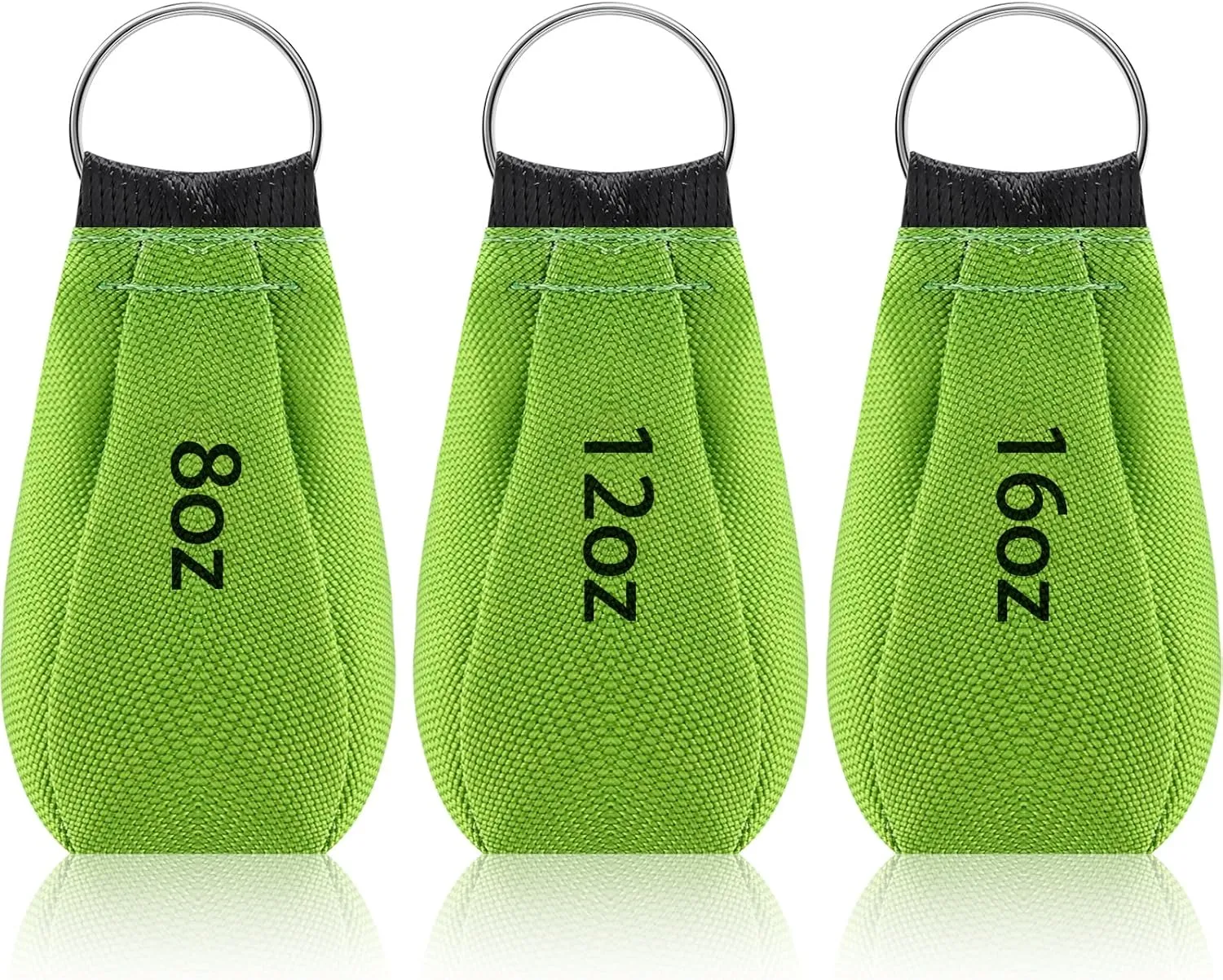 Blulu 3 Pack Set Throw Weight Pouch Bag Outdoor Sports Arborist Throw Bag with Steel Shot Filling Available Tree Climbing Rope Rigging and Outdoor Climbing Equipment for Tree Rock Spelunking