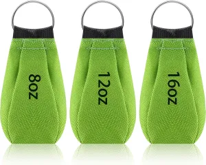 Blulu 3 Pack Set Throw Weight Pouch Bag Outdoor Sports Arborist Throw Bag with Steel Shot Filling Available Tree Climbing Rope Rigging and Outdoor Climbing Equipment for Tree Rock Spelunking