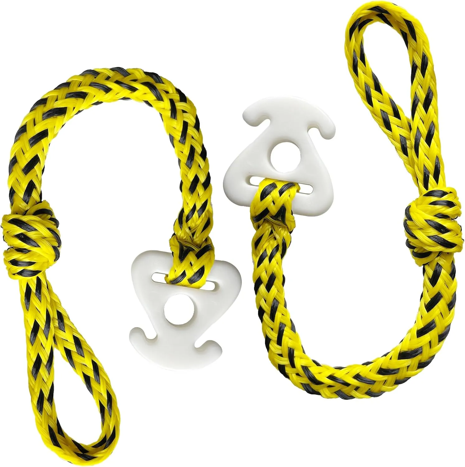 Boat Tube Towable Rope Quick Connector,Tow Rope for Tubing, Ski Rope for Water Skiing, Towable Tubes for Boating, Wakeboard Rope, Jet Ski, Watersports Gifts, 2 Pack