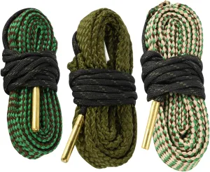 Bore Cleaner for Rifle Pistol Shotgun, Reusable Gun Snake Barrel Cleaning Rope for (.22 .223 5.56) (9mm .380 .357 .38) (.308 7.62mm 30-06 .30 .300 .303) (12GA) - Choose Your Calibers