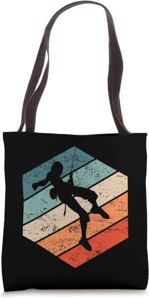 Boulder Rock Climbing Stuff Retro Vintage Bouldering Tote Bag