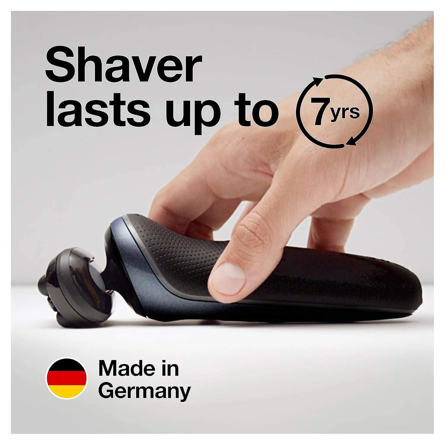 Braun Series 6 6046cs Electric Razor for Men, Wet & Dry, Electric Razor, Rechargeable, Cordless Foil Shaver with Charging Stand, Travel Case and Precision Trimmer, Black