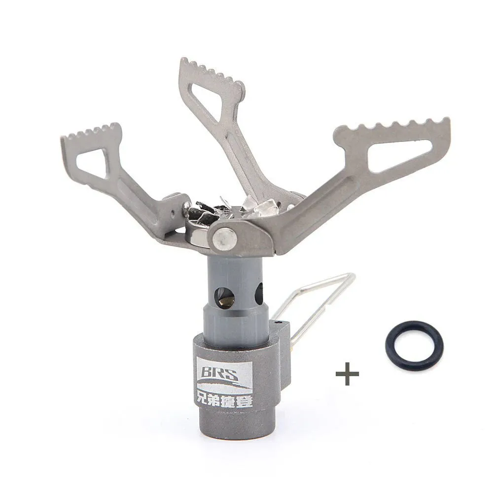 BRS Stove BRS-3000T Titanium Super Light And Flowing Outdoor Camping Gas Stove Mini Pocket 25g