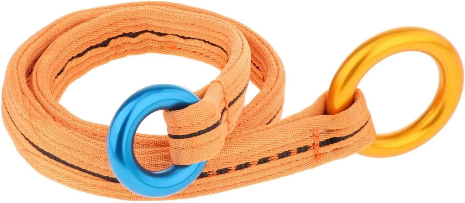 Cambium Saver Retrievable Anchor Climbing Rope Rings Tree Arborist Friction Saver for Mountaineering Outdoor Exploring Backpacking