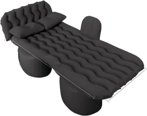 Car Air Mattress,Camping Air Mattresses for Ford F-150/F150 2015-2018 2019 2020 2021 2022 2023 2024, Car Bed Air Mattress with Electric Pump, Car Bed for Outdoor and Travel,C Black