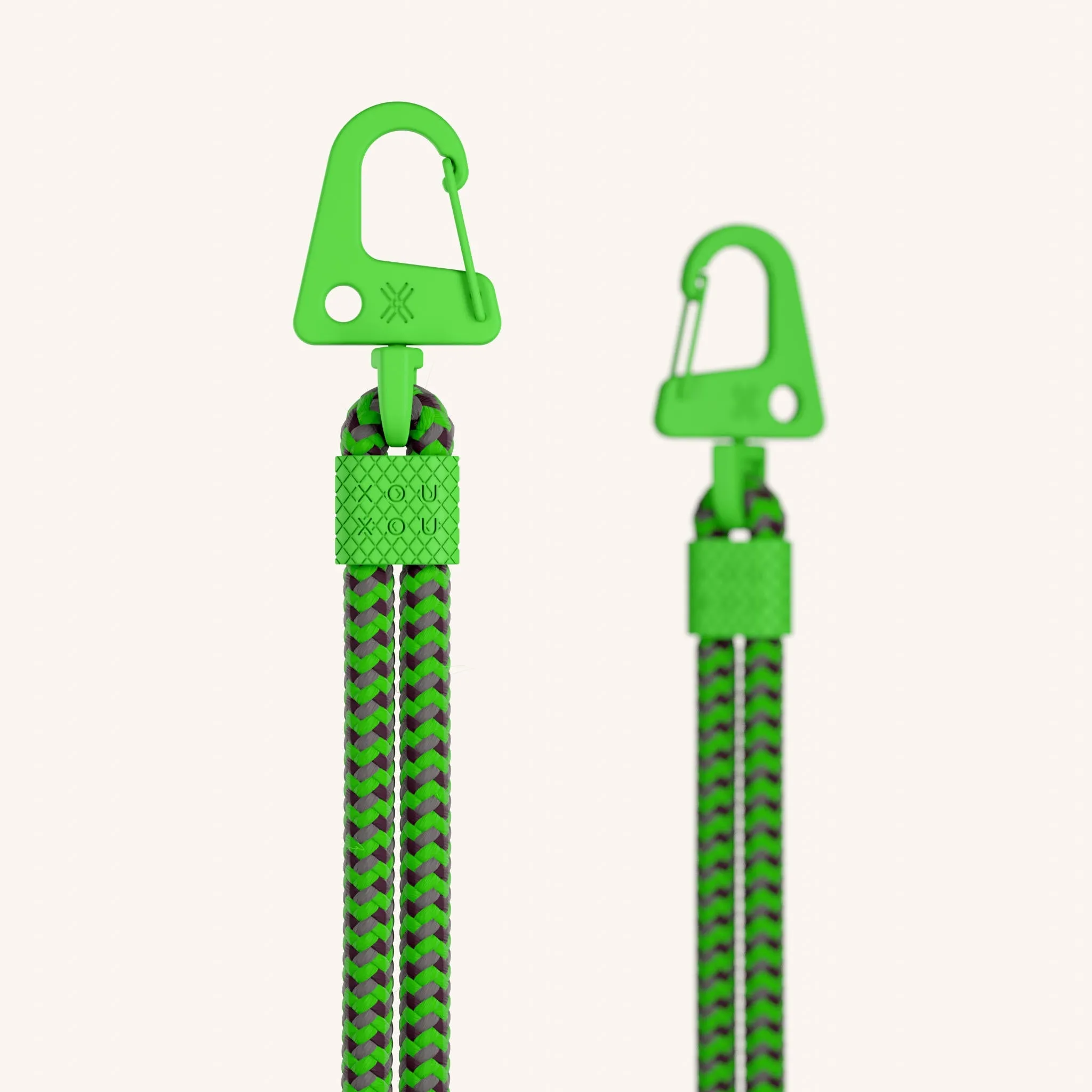 Carabiner Rope in Vibrant Acid