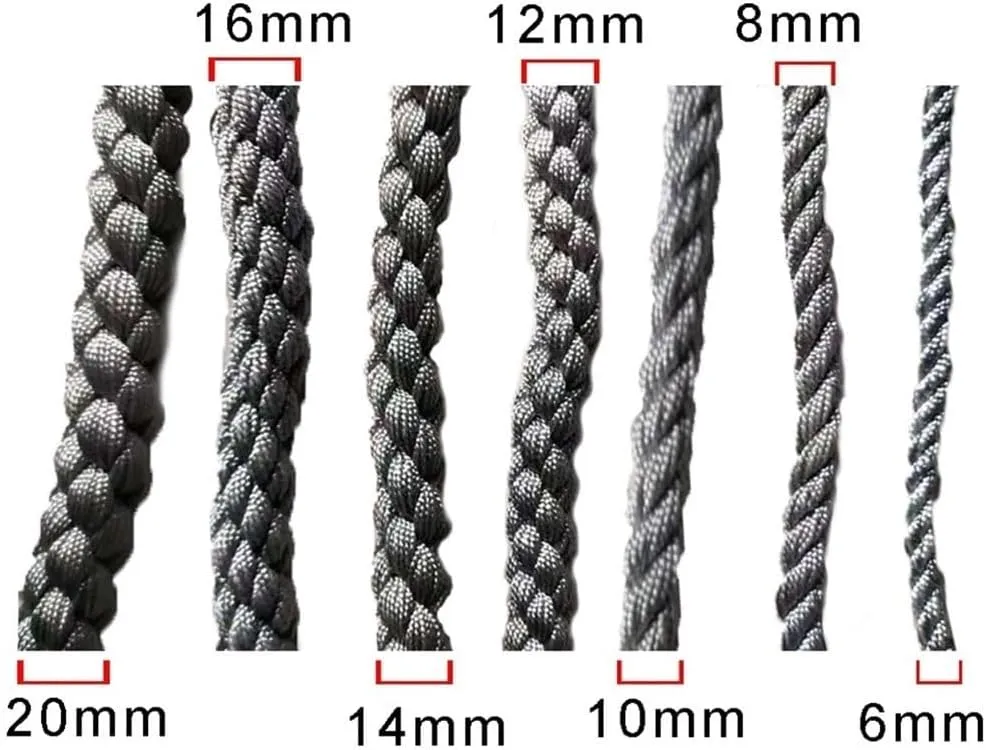 Cargo Climbing Net Outdoor Treehouse Nylon Truck Trailer Nets Playground Heavy Duty Swings Net Safety Net Cargo Net Child Playground Climbing Netting (Color : 6mm-8cm, Size : 1X3m/3.3X9.8ft)