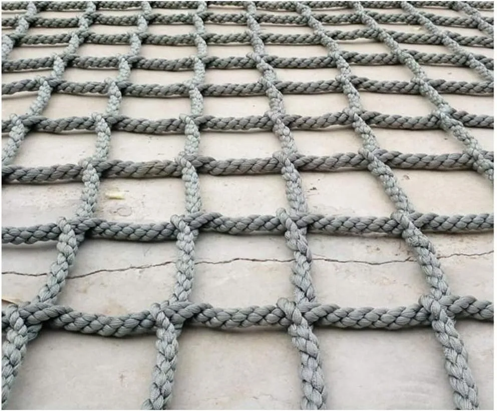 Cargo Climbing Net Outdoor Treehouse Nylon Truck Trailer Nets Playground Heavy Duty Swings Net Safety Net Cargo Net Child Playground Climbing Netting Dia 6mm (Size : 3X3m/9.8X9.8ft)