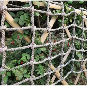 Cargo Climbing Net Outdoor Treehouse Truck Trailer Nets Playground Heavy Duty Safety Net Cargo Net Child Playground Climbing Netting,255.91 * 334.65 inch