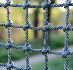 Cargo Net Nylon Truck Trailer Nets Safety Net Rope Ladder Netting Cargo Climbing Net Child Playground Climbing Netting Rope Net Climbing Netting Cargo Net Dia 8mm (Size : 1X1m/3.3X3.3ft)