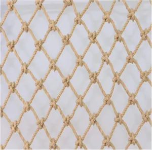 Children Railing Protective Net Heavy Duty Rope Netting Outdoor Playground Swingset Climbing Cargo Net Rock Rope Ladder Birds Net Grid 10cm (Size : 4 * 4m(13 * 13ft))