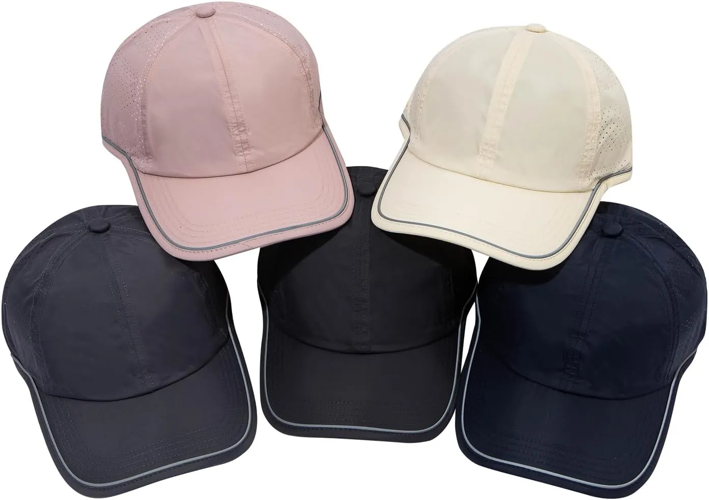 Clakllie Quick Dry Baseball Cap Lightweight Sun Hats Waterproof Running Hat Golf Hats UV Protection Outdoor Cap Tennies Hat
