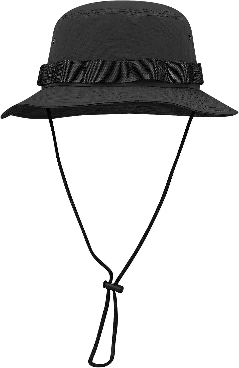 Clakllie Unisex Boonie Hat Bucket Hats with String Wide Brim Hiking Fishing Hat UV Sun Protection Safari Cap Jungle Caps