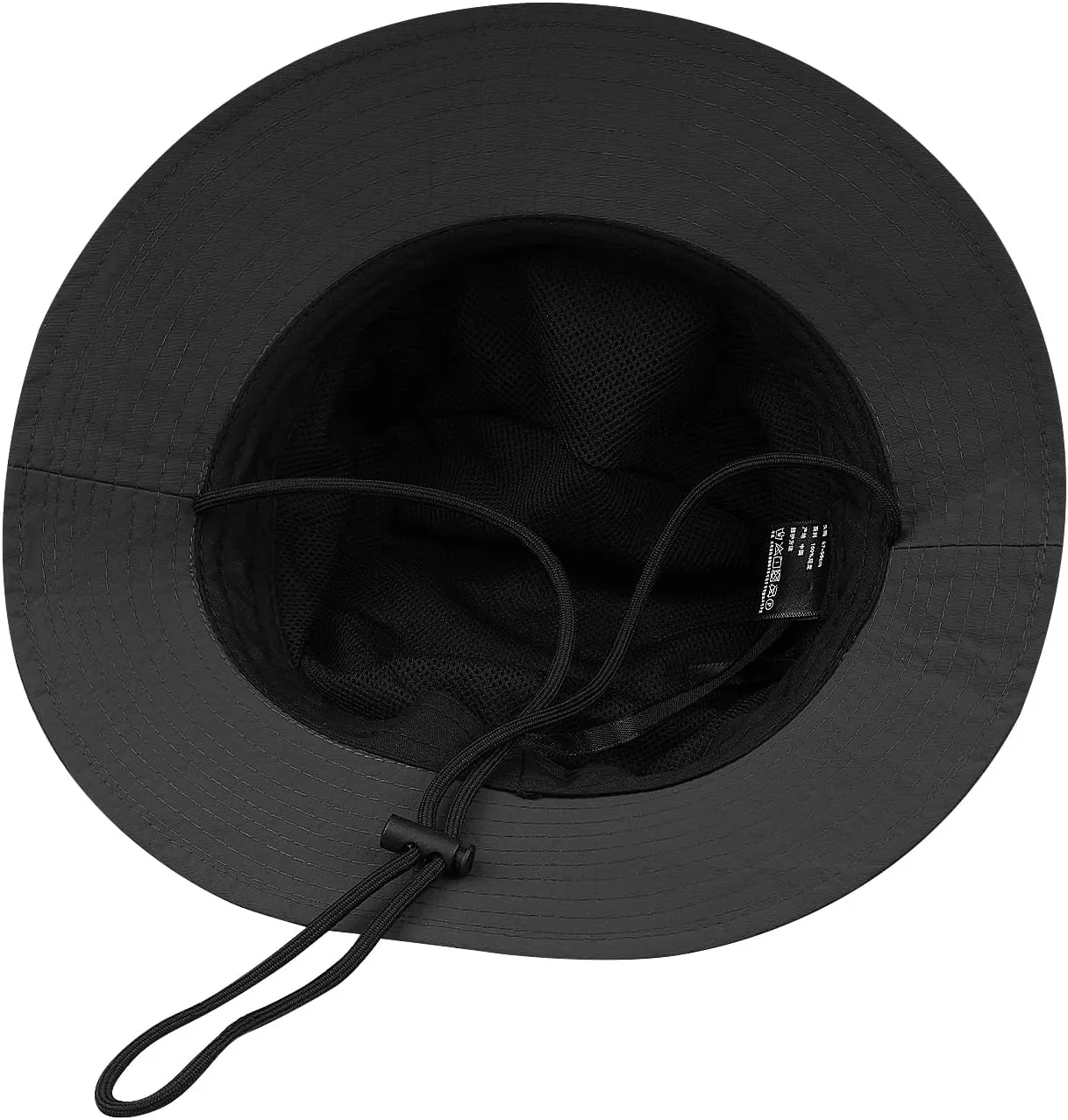 Clakllie Unisex Boonie Hat Bucket Hats with String Wide Brim Hiking Fishing Hat UV Sun Protection Safari Cap Jungle Caps