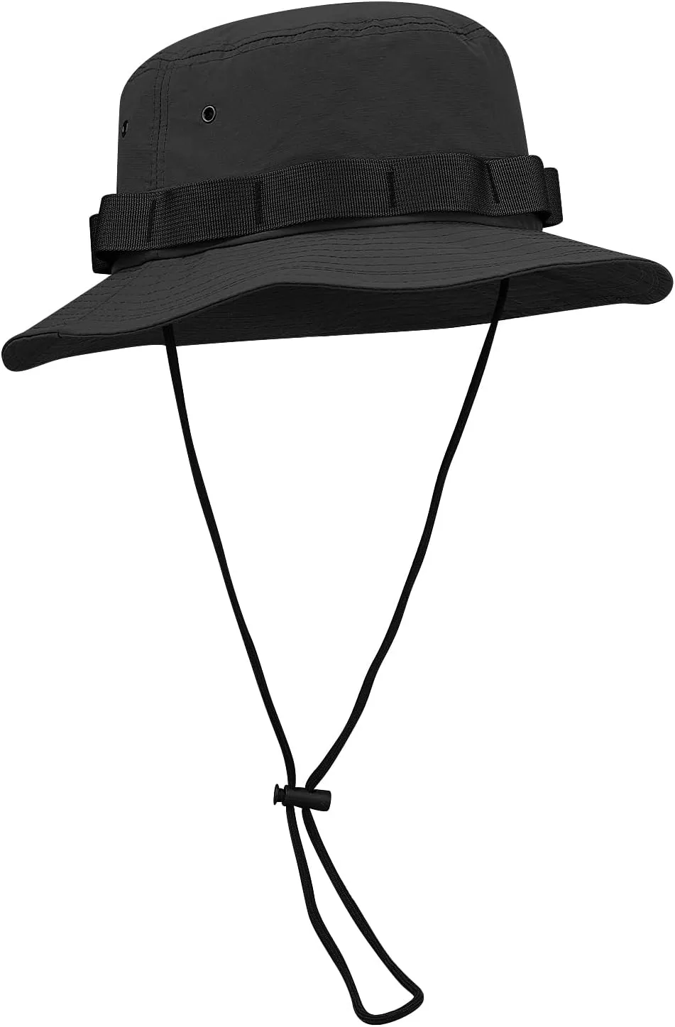 Clakllie Unisex Boonie Hat Bucket Hats with String Wide Brim Hiking Fishing Hat UV Sun Protection Safari Cap Jungle Caps