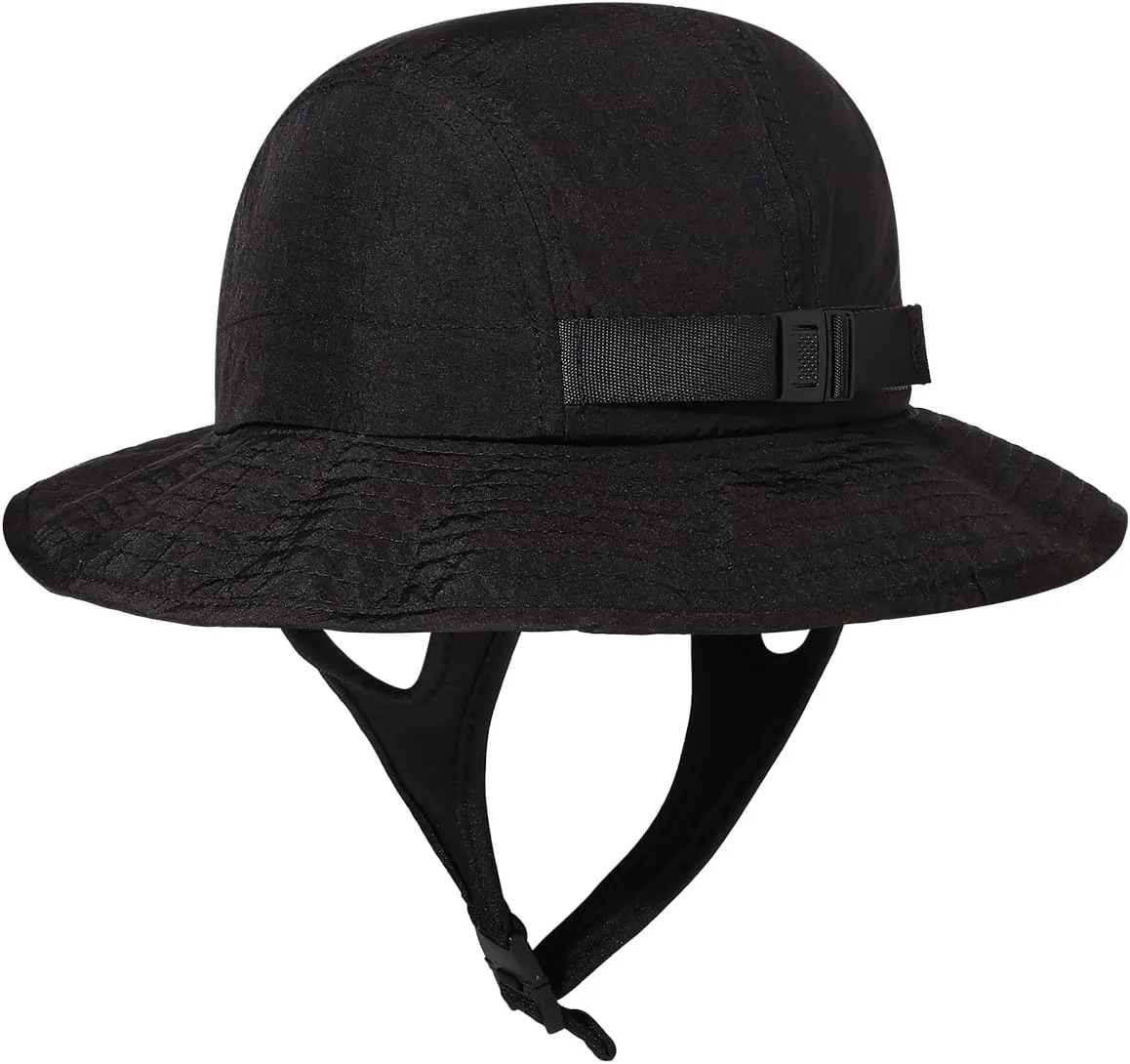 Clakllie Waterproof Boonie Beach Hat Short Brim Baseball Cap with Neck Flap UV Protection Sun Hats for Women Men