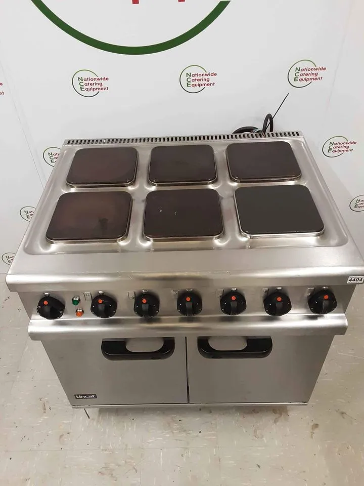 CLEARANCE Lincat Opus Electric Three Phase Six Zone Stove and Oven (4404)