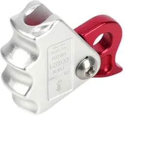 Climbing Ascender Rope Grab, Aluminum Alloy Hand Ascender Fits 9-12 mm Rope, Fall Protection Belay for Rock Climbing Tree Arborist Caving Rescue Aerial Work