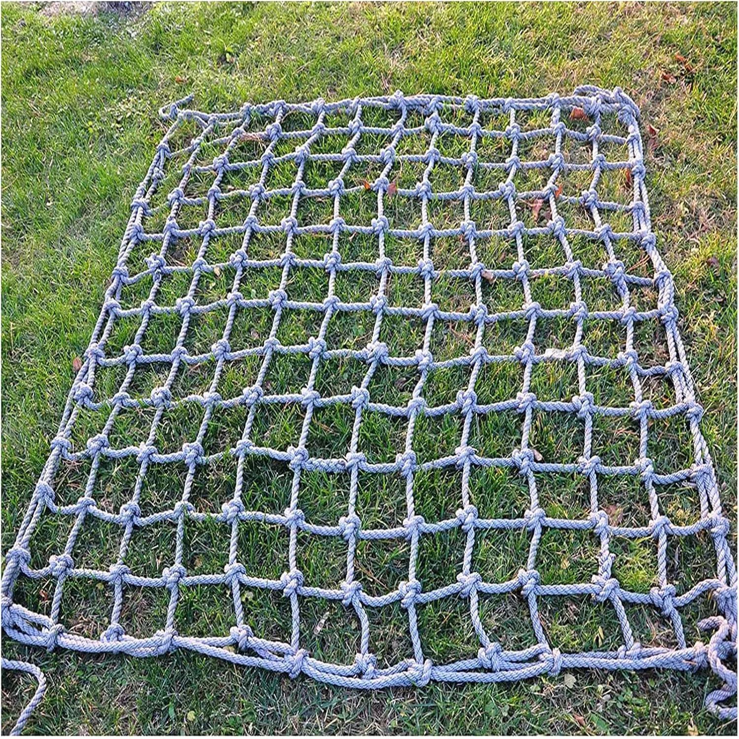 Climbing Cargo Rope Net Safety Protection Net, Polyester Playground Climbing Net, Heavy Duty Climbing Net for Outdoor, Rope Ladder, Treehouse(Size:1Mx4M(3.3FTx13.1FT))