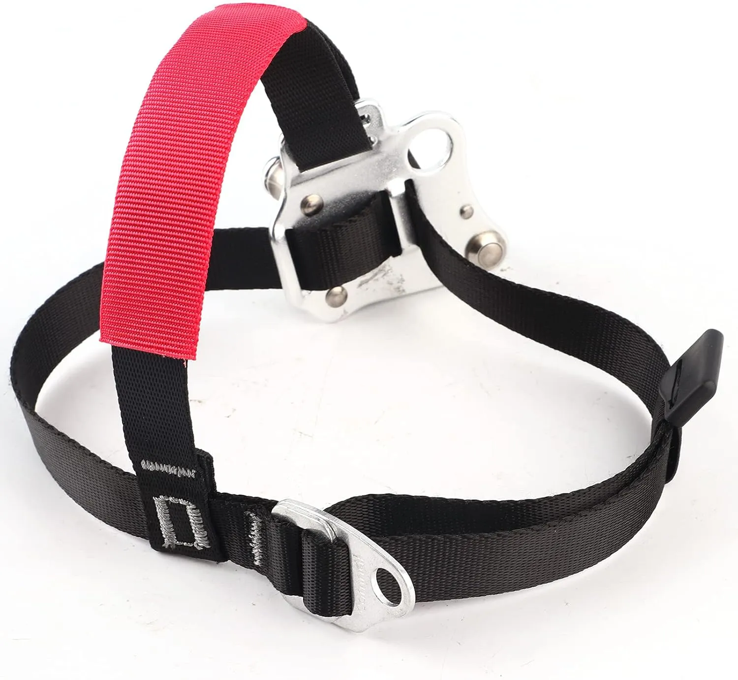 Climbing Foot Ascender, Aviation Aluminum Left Right Foot Rock Climbing Mountaineering Riser Anti Drop Protector Equipment Accessory, Usage: SRT Single Rope Technique,