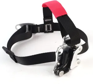 Climbing Foot Ascender, Aviation Aluminum Left Right Foot Rock Climbing Mountaineering Riser Anti Drop Protector Equipment Accessory, Usage: SRT Single Rope Technique,