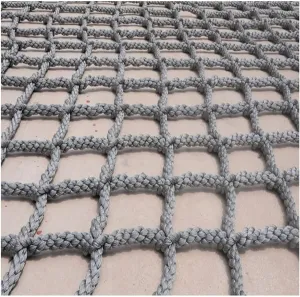 Climbing Frame Net Rope Playground Climbing Net Indoor Sturdy Climbing Cargo Net Support Climbing Netting for Treehouse,1 * 6m