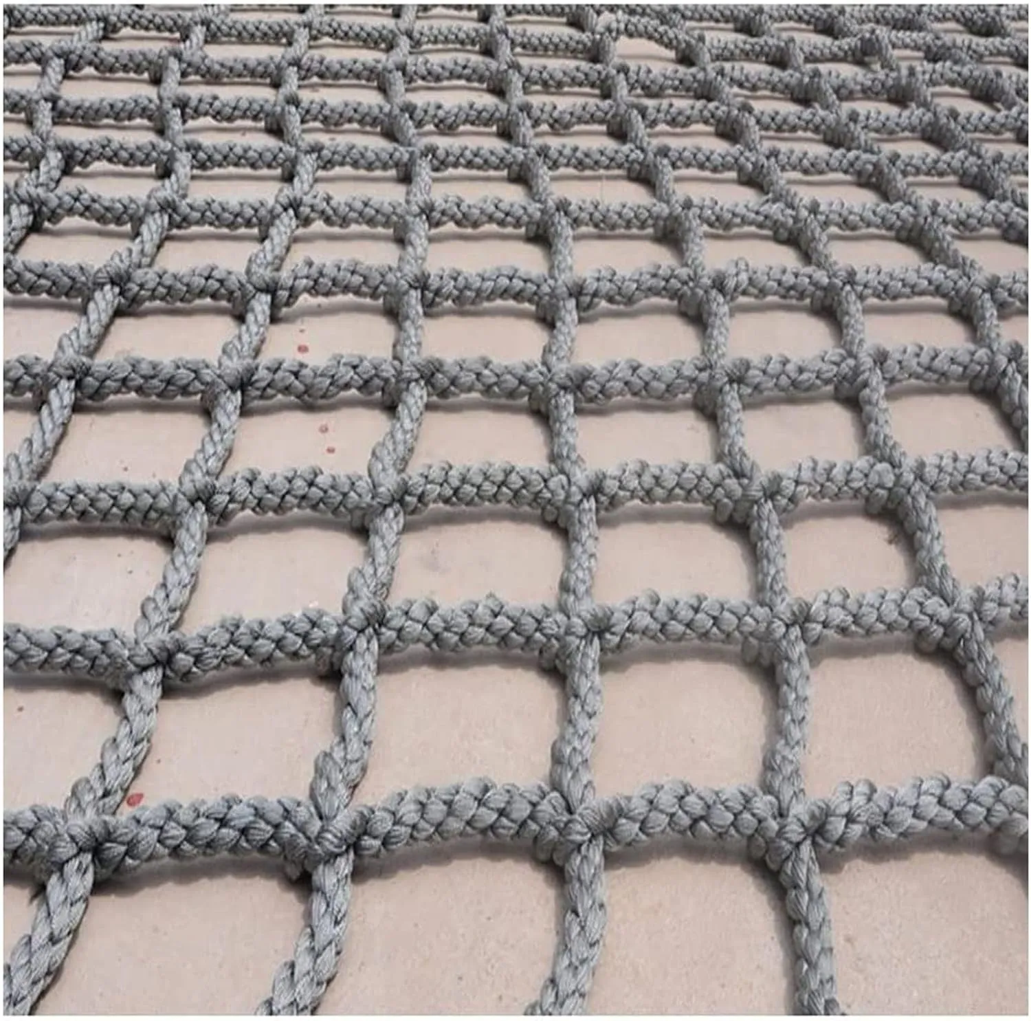 Climbing Frame Net Rope Playground Climbing Net Indoor Sturdy Climbing Cargo Net Support Climbing Netting for Treehouse,1 * 6m