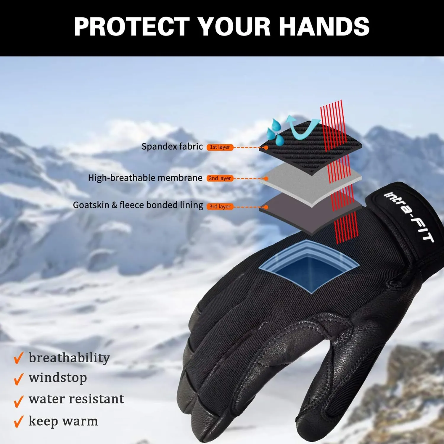 Climbing Gloves Rope Gloves,Perfect for Rappelling Rescue Rock/Tree/Wall/Mountain Climbing,Adventure,Outdoor Sports