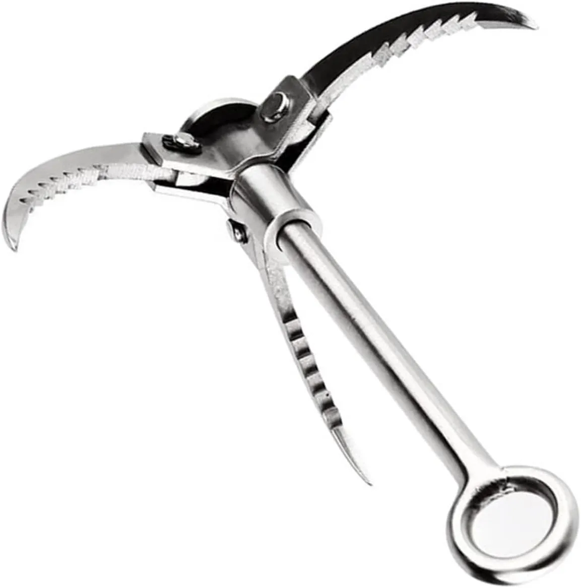 Climbing Grappling Hook Outdoor Survival Hook Claw Long-Term Durability Rock Climbing Anchor
