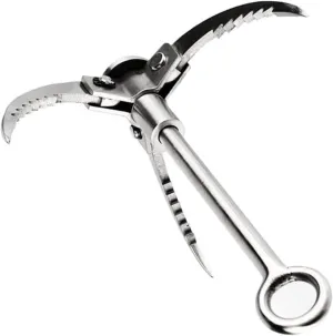Climbing Grappling Hook Outdoor Survival Hook Claw Long-Term Durability Rock Climbing Anchor