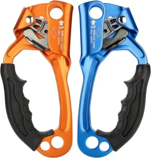 Climbing Hand Ascender for Rock Climbing Arborist (Right and Left) for 8~13 mm Rope