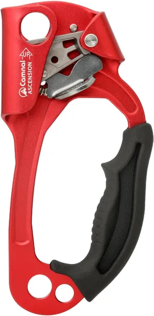 Climbing Hand Ascender Mountaineering Rock Climbing Tree Arborist Strong Rappelling Gear Equipment Rope Clamp with Ergonomic Rubber Handle, Aluminum Alloy Climbing Ascender for 10~13MM Rope Climbing Hand Ascender Mountaineering Rock Climbing Tree Arborist Strong Rappelling Gear Equipment Rope Clamp with Ergonomic Rubber Handle, Aluminum Alloy Climbing Ascender for 10~13MM Rope