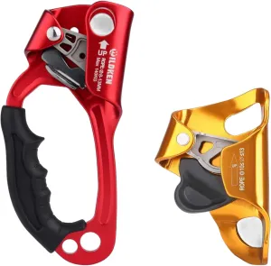 Climbing Hand Ascender Outdoor Mountaineering Tree Arborist Climbing, Rock Climbing Chest Ascender Climbing Mountaineering Equip