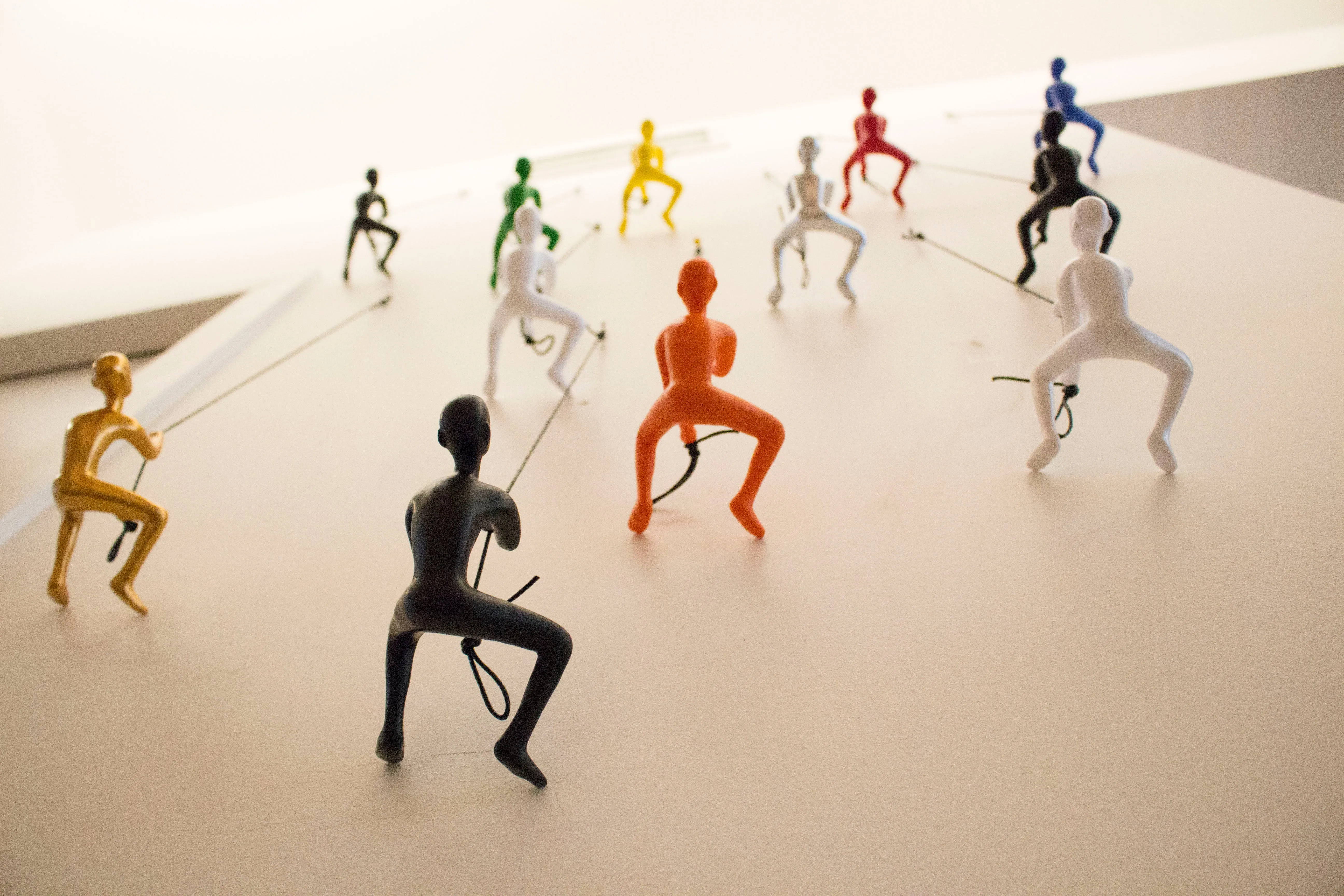 Climbing Man Classic Wall-Art Sculpture