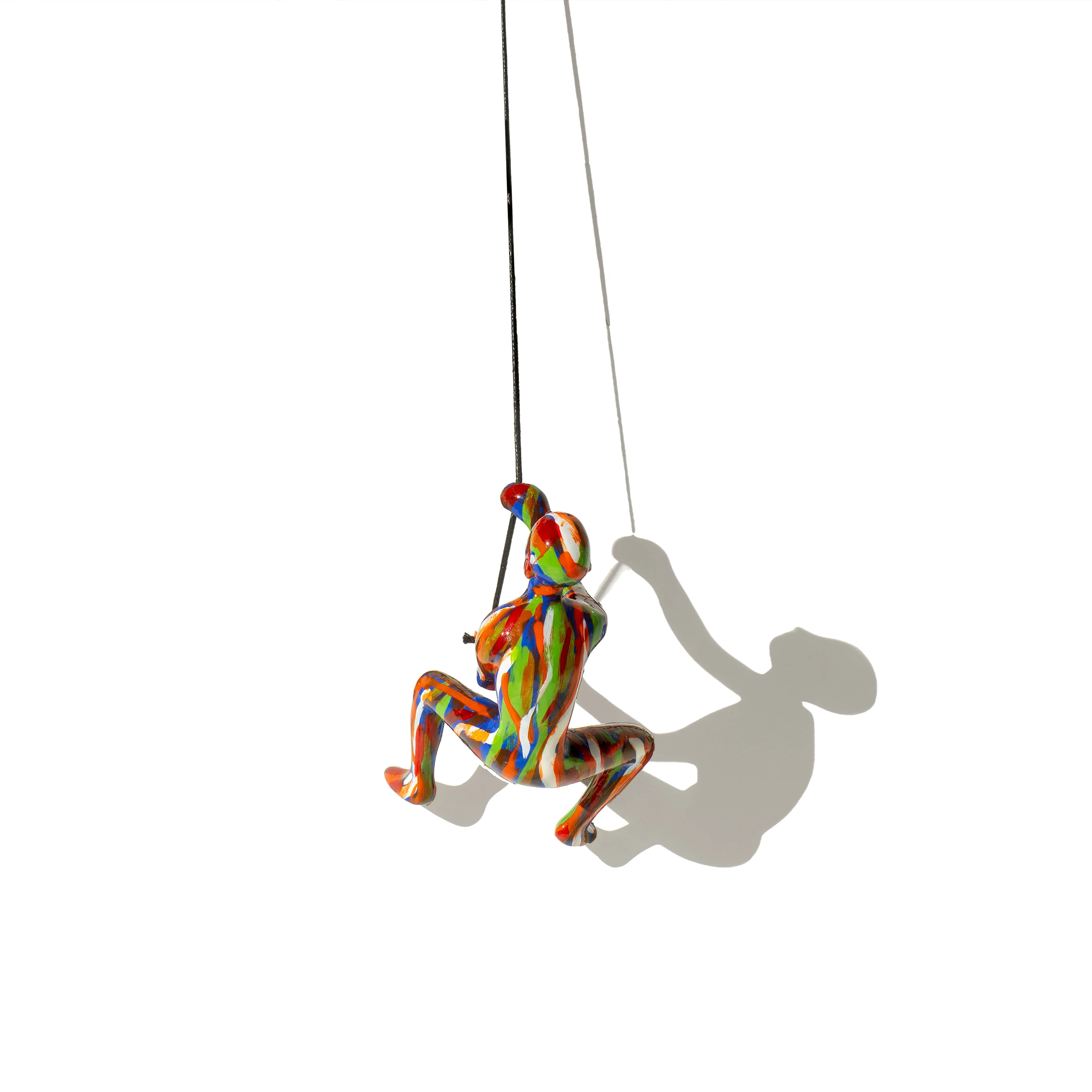 Climbing Man Classic Wall-Art Sculpture