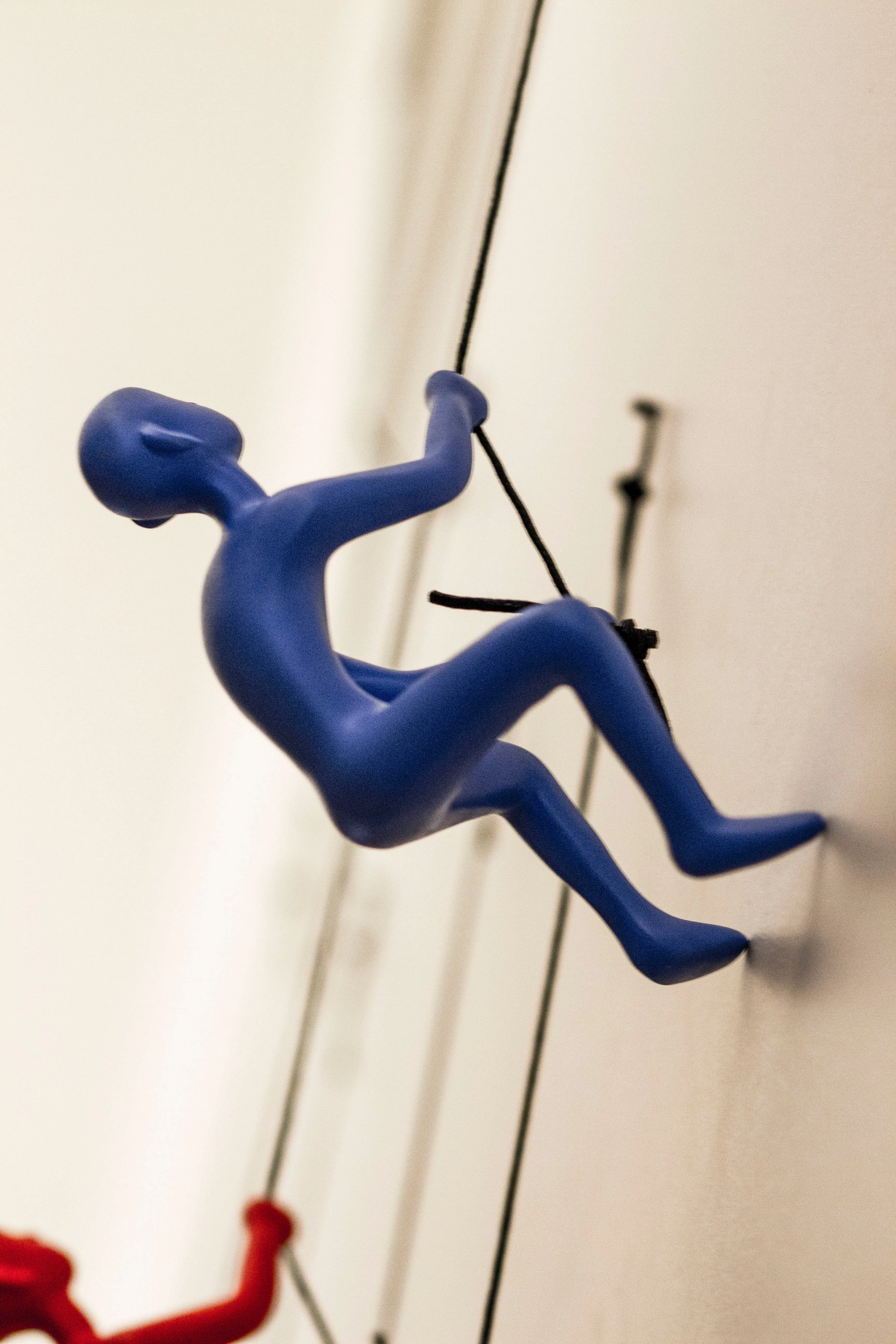 Climbing Man Classic Wall-Art Sculpture