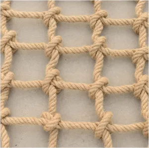 Climbing Net, Garden Climbing Support Plant Net, Outdoor Playground Swing Treehouse, Suitable for Outdoor Sports(1 * 1m(3.3 * 3.3ft))