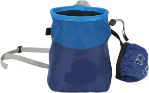 Climbing Powder Bag Outdoor Arrival Light Chalk Bag for Rocking Climbing Bouldering Men and Women Climbing Gym Magnesium Bag(Blue)