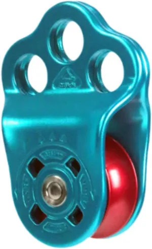 Climbing Pulley Single Pulley Three Hole Professional Hauling Pulley Ball Bearing Pulley for High Altitude Equipment