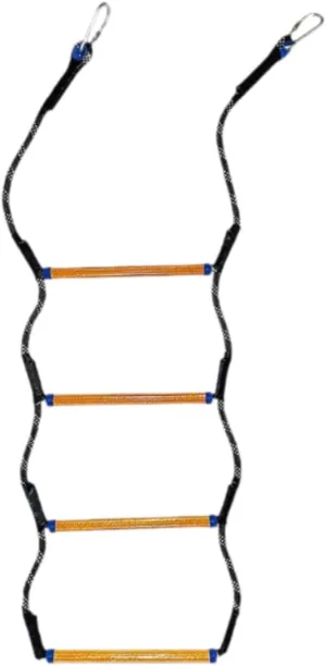 Climbing Rope Ladder, Boat Rope Ladder, Lightweight and Heavy Duty Outdoor Ladder for Motorboat, Kayak, Yacht, 4 Step