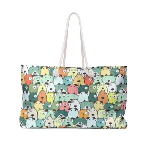Colorful Animal Print Weekender Bag - Perfect for Travel & Leisure